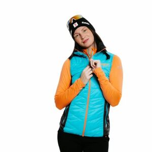 Női sífutó mellény EVERETT SkiToura PRIMALOFT vest W blue kép