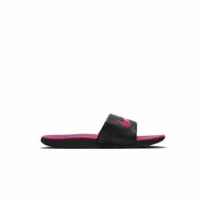 Lányi papucsok (strandcipők) NIKE Kawa Jr black vivid pink kép