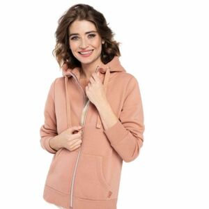 Női cipzáras bélelt pulóver VOLCANO B-DAFNE-101-BEIGE kép