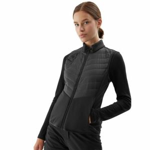 Női túrázó mellény 4F VEST-AW23TVJAF048-20S-DEEP BLACK kép