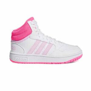 Lány szabadidőcipő ADIDAS Hoops 3.0 Mid K cloud white orchid fusion lucid pink kép
