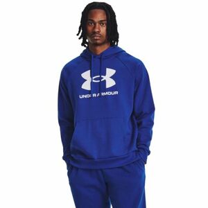Férfi melegített kapucnis pulóver UNDER ARMOUR UA Rival Fleece Logo HD-BLU kép
