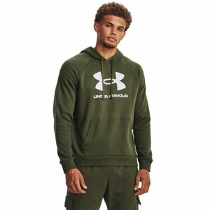 Férfi melegített kapucnis pulóver UNDER ARMOUR UA Rival Fleece Logo HD-GRN kép