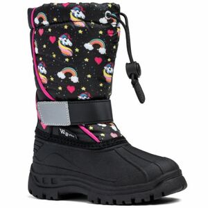 Lány téli magas csizmák WOJTYLKO Zennor black kép