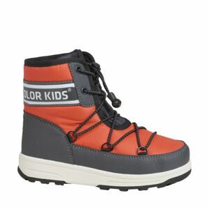 Gyerek téli magasszárú cipők COLOR KIDS Boots W. String, orange kép