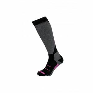Junior sí zoknik BLIZZARD Wool Sport Junior ski socks, black pink kép