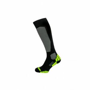 Sí zokni BLIZZARD Merino Racing ski socks, black yellow kép