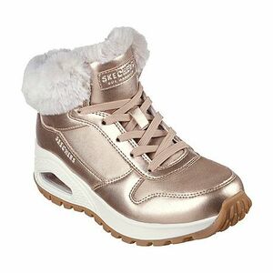 Női bokacsizmák télen SKECHERS Uno Rugged Cool Nova rose gold kép