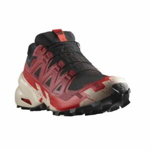 Férfi futó trail cipők SALOMON Speedcross 6 GTX black red dalhia poppy red kép