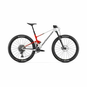 Túrázó kerékpár MONDRAKER F-Podium Carbon R, bunker grey flame red vortex grey kép