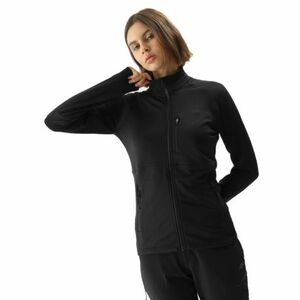 Női túrázó pulóver cipzárral 4F SWEATSHIRT FNK-4FWSS24TFSWF316-21S-BLACK kép