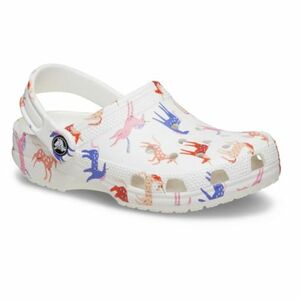 Lányi krokszik (szabadidőcipő) CROCS Classic Character Print Clog T unicorn kép
