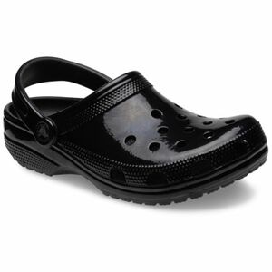 Kroksik (rekreációs cipő) CROCS Classic High Shine Clog black kép