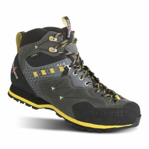 Férfi bokáig érő túracipő KAYLAND Vitrik Mid Gtx, Dark grey Yellow kép