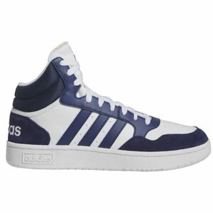 Férfi utcai cipő ADIDAS Hoops 3.0 Mid cloud white dark blue dark blue kép