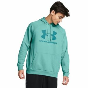 Férfi melegített kapucnis pulóver UNDER ARMOUR UA Rival Fleece Logo HD-GRN kép