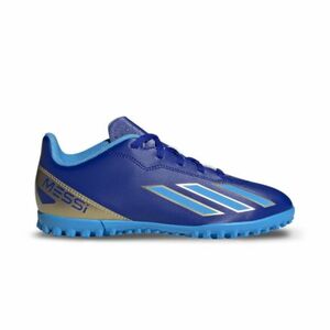 Fiú focicipők turf ADIDAS X Crazyfast Messi Jr TF lucid blue blue burst cloud white kép