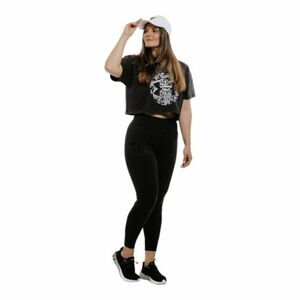 Női rövid ujjú póló UNDER ARMOUR UA HW Dusk to Dawn Crop SS-BLK kép