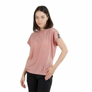 Női rövid ujjú túrázó póló FUNDANGO Rush T-shirt-385-mauve kép