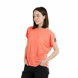 Női rövid ujjú túrázó póló FUNDANGO Rush T-shirt-352-coral kép