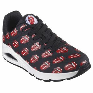 Női szabadidőcipők SKECHERS Uno Say It Loud black red kép