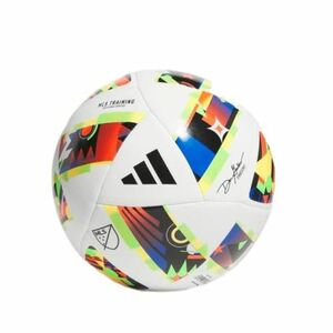 Futball labda ADIDAS MLS TRN WHITE BLACK SOGOLD kép