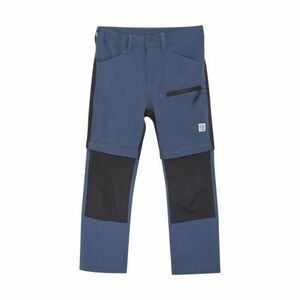 Gyerek túranadrágok COLOR KIDS Soft Pants Stretch W. Zip Off, vintage indigo kép