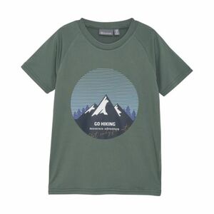 Fiú póló rövid ujjú COLOR KIDS T-shirt W. Print - S S, dark forest kép