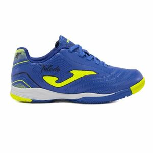 Fiú futballcipők terem JOMA Toledo Jr IC royal blue yellow kép