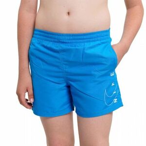 Fiú úszónadrágok NIKE SWIM Split Logo Lap 4 inch -486-Aquarius blue kép