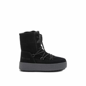 Lány téli magas csizmák MOON BOOT JTRACK LACE SUEDE, 003 black kép