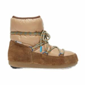 Lány alacsony téli cipők MOON BOOT JR GIRL LOW SUEDE NY, 001 brown kép