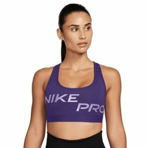 Női edzősport melltartó NIKE PRO W DF SWSH LGT SPT GRX BRA-FN2749-547-violet kép