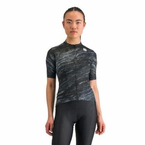 Női rövid ujjú kerékpáros mez SPORTFUL Cliff supergiara w jersey, black kép