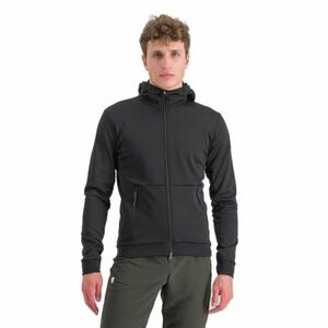 Férfi kerékpáros dzseki kapucnival SPORTFUL Metro softshell, black kép