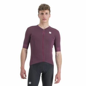 Férfi rövidujjú kerékpáros mez SPORTFUL Monocrom jersey, mauve kép