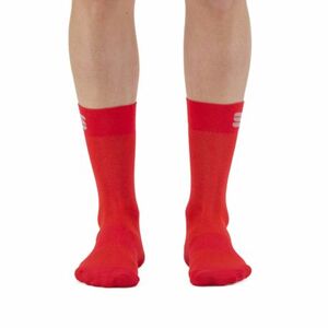 Férfi kerékpáros zoknik SPORTFUL Matchy socks, chili red kép