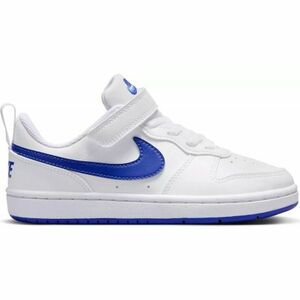 Fiú szabadidőcipők NIKE Court Borough white hyper royal kép