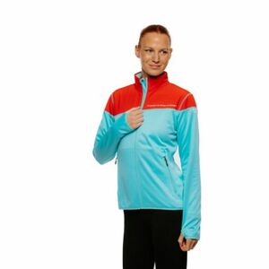 Női túrázó pulóver cipzárral EVERETT FleeCa W blue kép