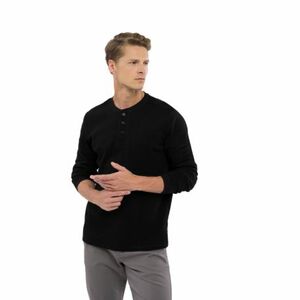 Férfi hosszú ujjú póló VOLCANO L-KROTI-700-BLACK kép