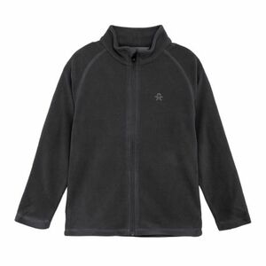 Gyerek kapucnis pulóver cipzárral COLOR KIDS Fleece Jacket, Full Zip-161-Phantom kép
