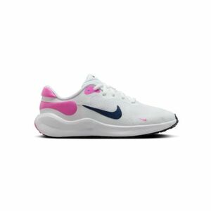 Lány sportcipő (edzőcipő) NIKE Revolution 7 white midnight navy playful pink kép