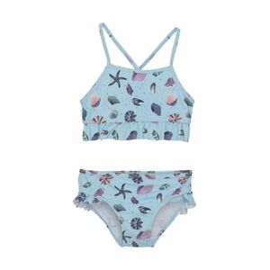 Lány fürdőruhák COLOR KIDS Bikini W. Frills, AOP-7148-Summer Song kép