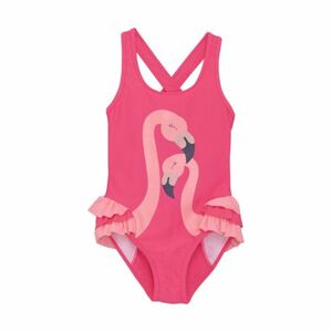 Lány fürdőruhák COLOR KIDS Swimsuit W. Application 5170-Knockout Pink kép