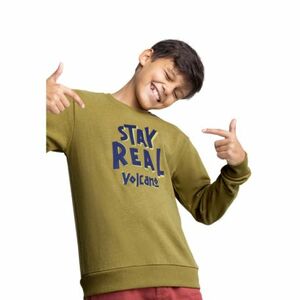 Fiú kapucnis pulóver VOLCANO B-ANDY JUNIOR 306 OLIVE kép