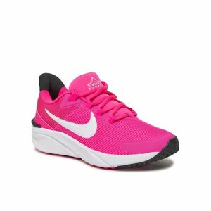 Lány sportcipő (edzőcipő) NIKE Star Runner 4 Jr fierce pink white black kép