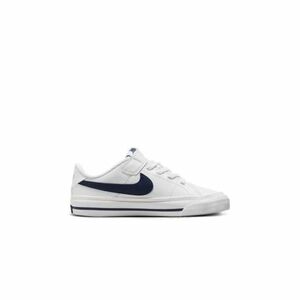 Fiú szabadidőcipők NIKE Court Legacy K white midnight navy white kép