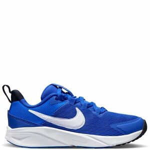 Fiú sportcipők (edzőcipők) NIKE Star Runner 4 K hyper royal white black kép