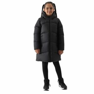Lánykabát 4F JUNIOR DOWN JACKET-JWAW24TDJAF455-20S-DEEP BLACK kép