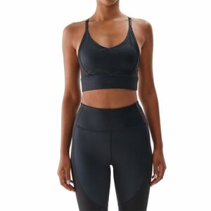 Női edzősport melltartó 4F SPORT BRA-WAW24USBAF138-22S-ANTHRACITE kép